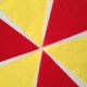 10m Red and Yellow Fabric Bunting